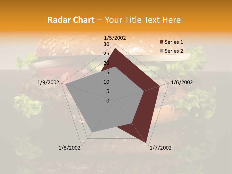 Sesambr Lebensmittel Bagels PowerPoint Template