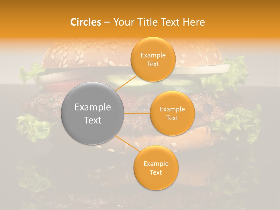 Sesambr Lebensmittel Bagels PowerPoint Template