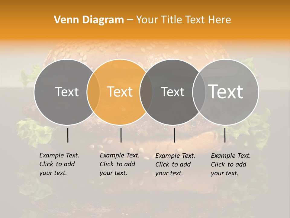 Sesambr Lebensmittel Bagels PowerPoint Template