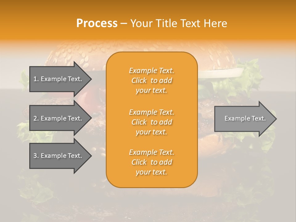 Sesambr Lebensmittel Bagels PowerPoint Template