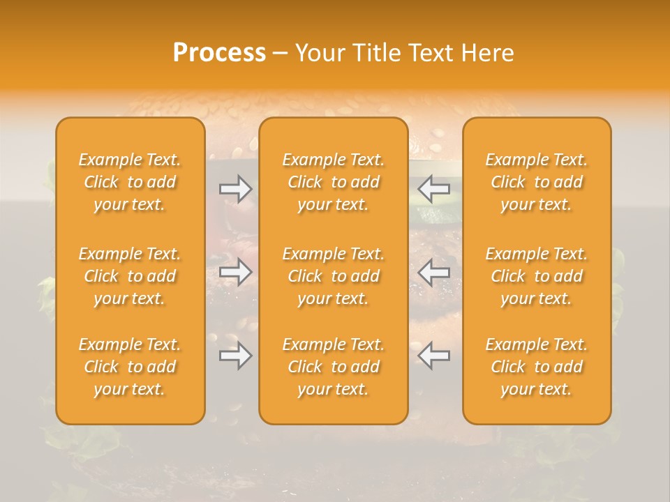 Sesambr Lebensmittel Bagels PowerPoint Template