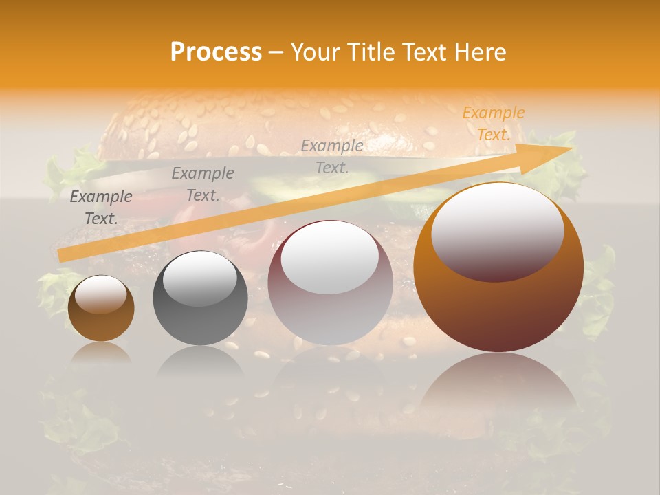 Sesambr Lebensmittel Bagels PowerPoint Template