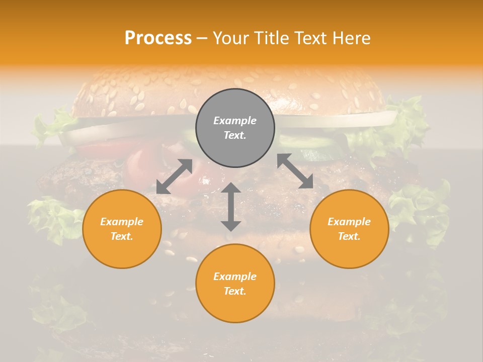 Sesambr Lebensmittel Bagels PowerPoint Template