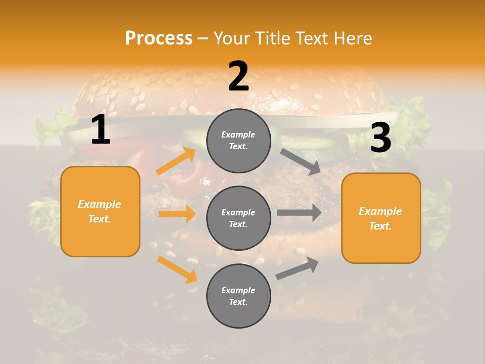 Sesambr Lebensmittel Bagels PowerPoint Template