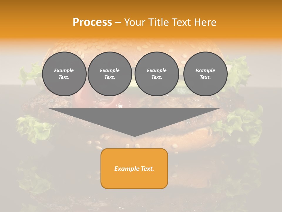 Sesambr Lebensmittel Bagels PowerPoint Template