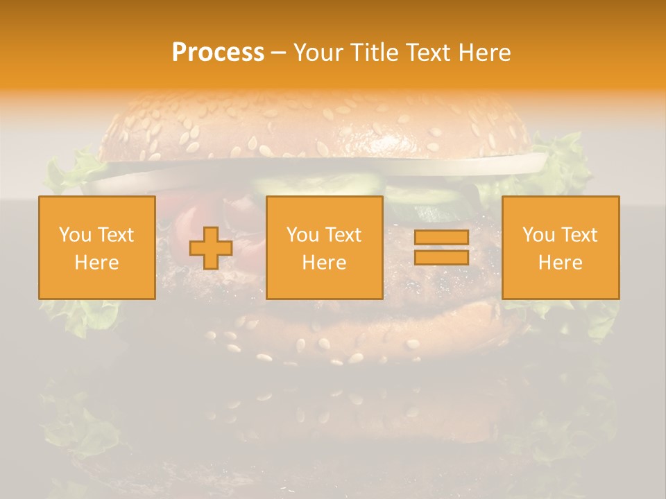 Sesambr Lebensmittel Bagels PowerPoint Template