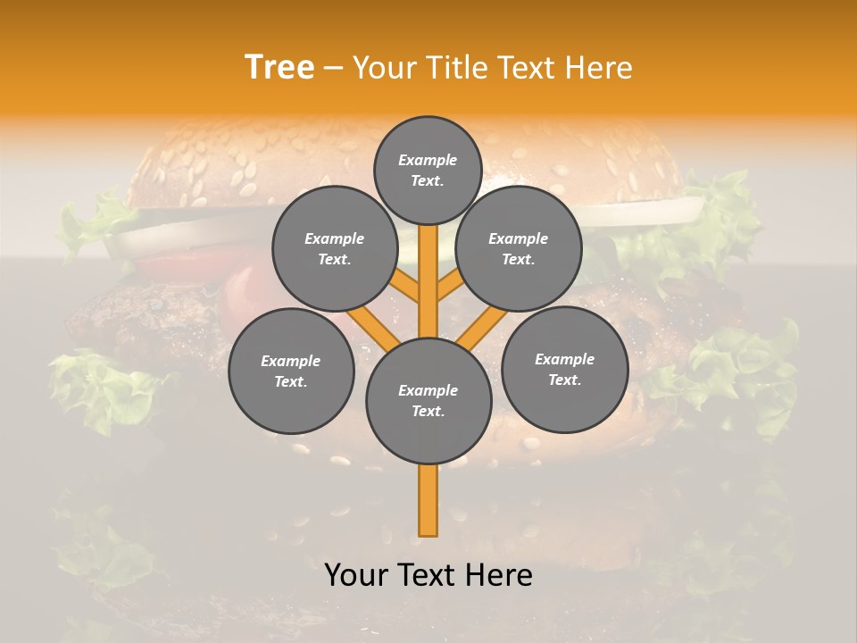 Sesambr Lebensmittel Bagels PowerPoint Template