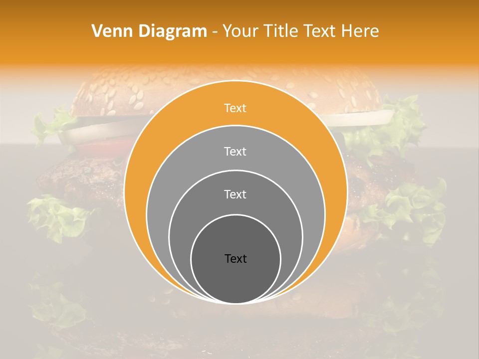 Sesambr Lebensmittel Bagels PowerPoint Template