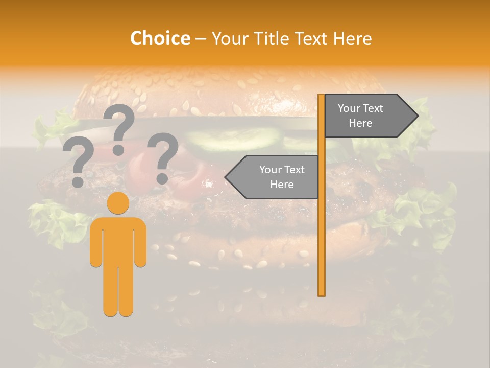 Sesambr Lebensmittel Bagels PowerPoint Template