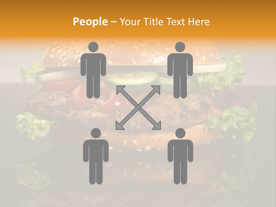 Sesambr Lebensmittel Bagels PowerPoint Template