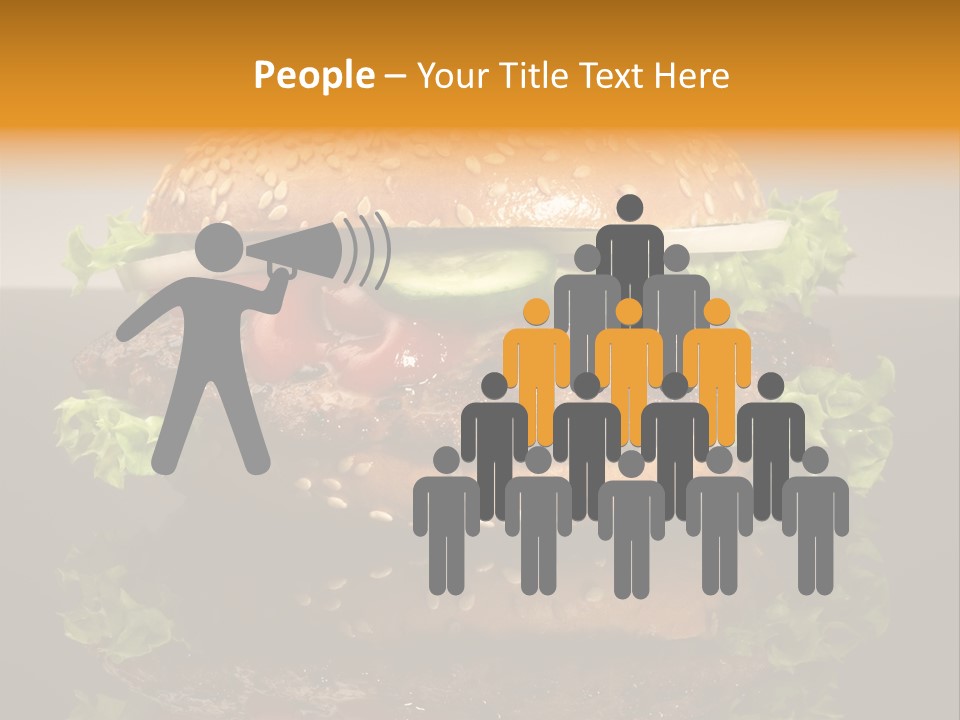 Sesambr Lebensmittel Bagels PowerPoint Template