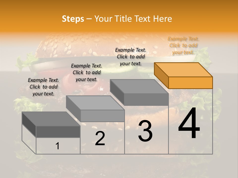 Sesambr Lebensmittel Bagels PowerPoint Template