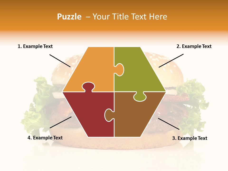 Beef Blattsalat Bacon PowerPoint Template