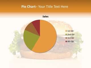 Beef Blattsalat Bacon PowerPoint Template