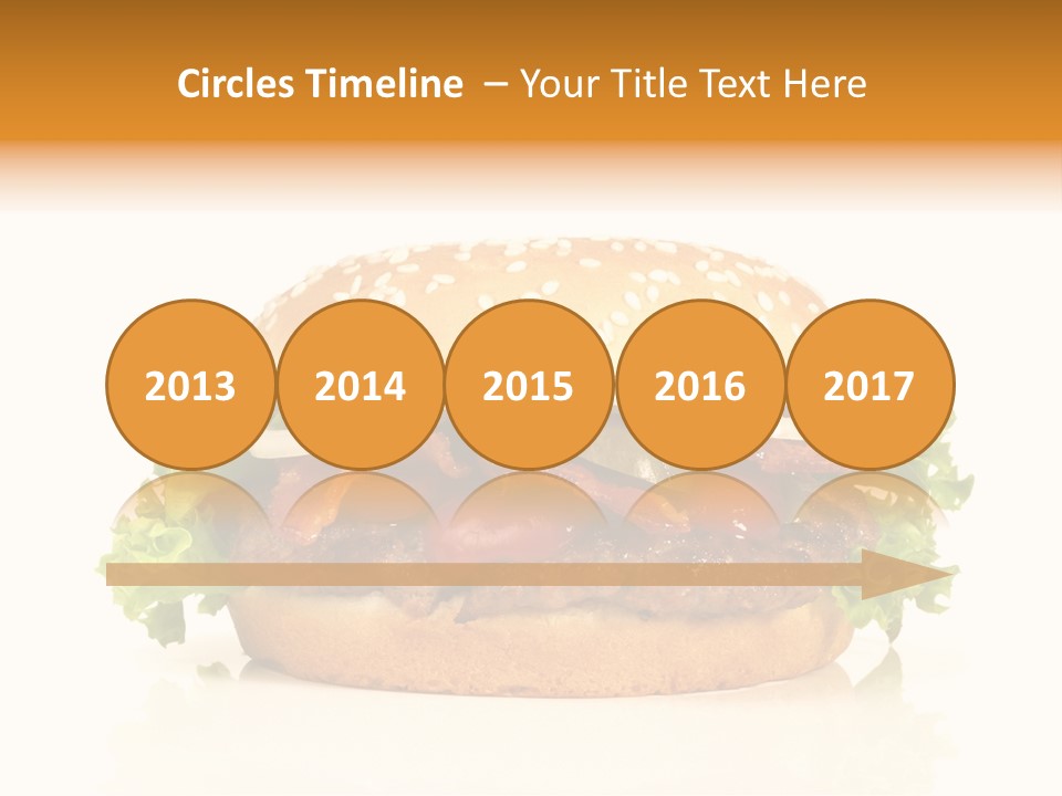 Beef Blattsalat Bacon PowerPoint Template