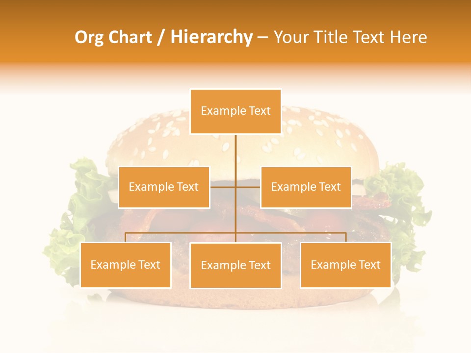 Beef Blattsalat Bacon PowerPoint Template