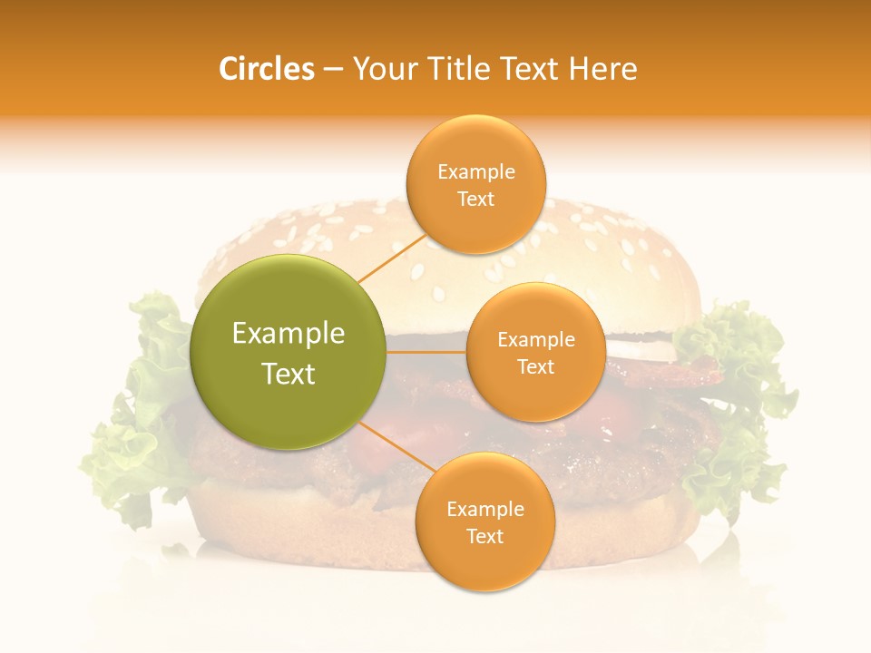 Beef Blattsalat Bacon PowerPoint Template