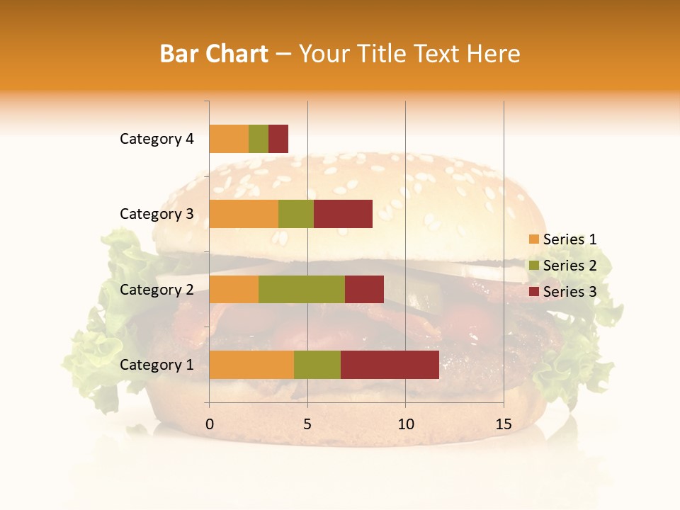 Beef Blattsalat Bacon PowerPoint Template
