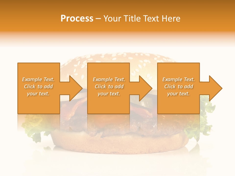 Beef Blattsalat Bacon PowerPoint Template