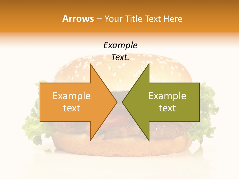 Beef Blattsalat Bacon PowerPoint Template