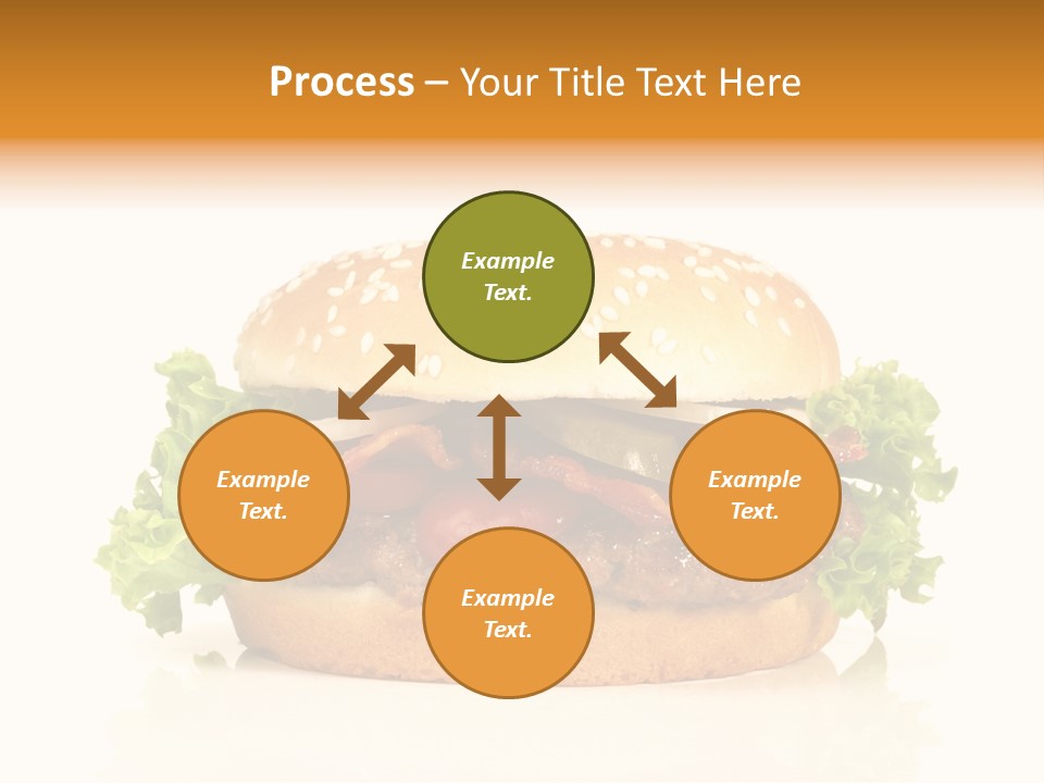 Beef Blattsalat Bacon PowerPoint Template