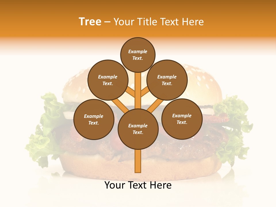 Beef Blattsalat Bacon PowerPoint Template