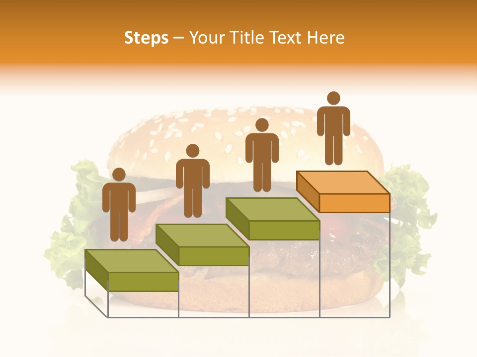 Beef Blattsalat Bacon PowerPoint Template