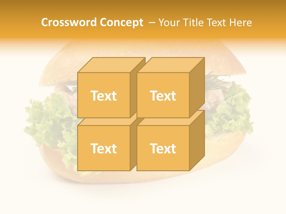 Salat Mayonaise Limonenmayonaise PowerPoint Template