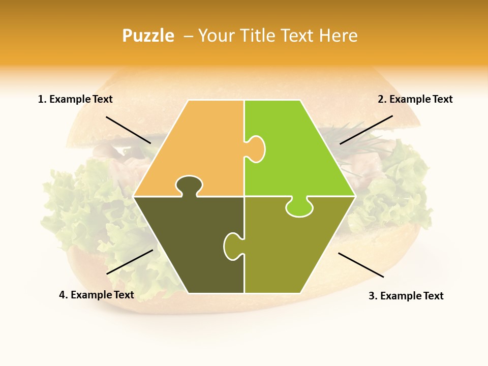 Salat Mayonaise Limonenmayonaise PowerPoint Template