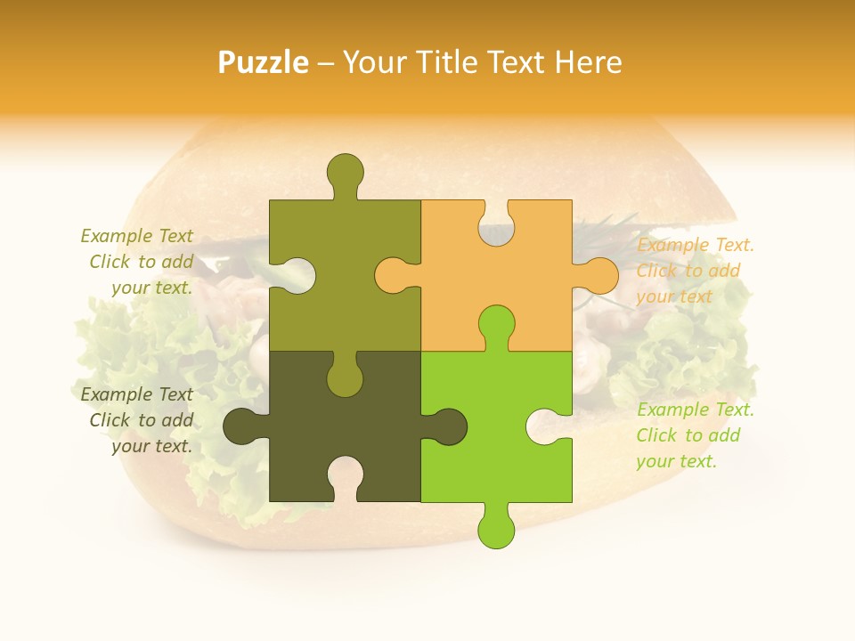 Salat Mayonaise Limonenmayonaise PowerPoint Template