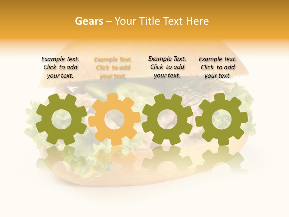 Salat Mayonaise Limonenmayonaise PowerPoint Template