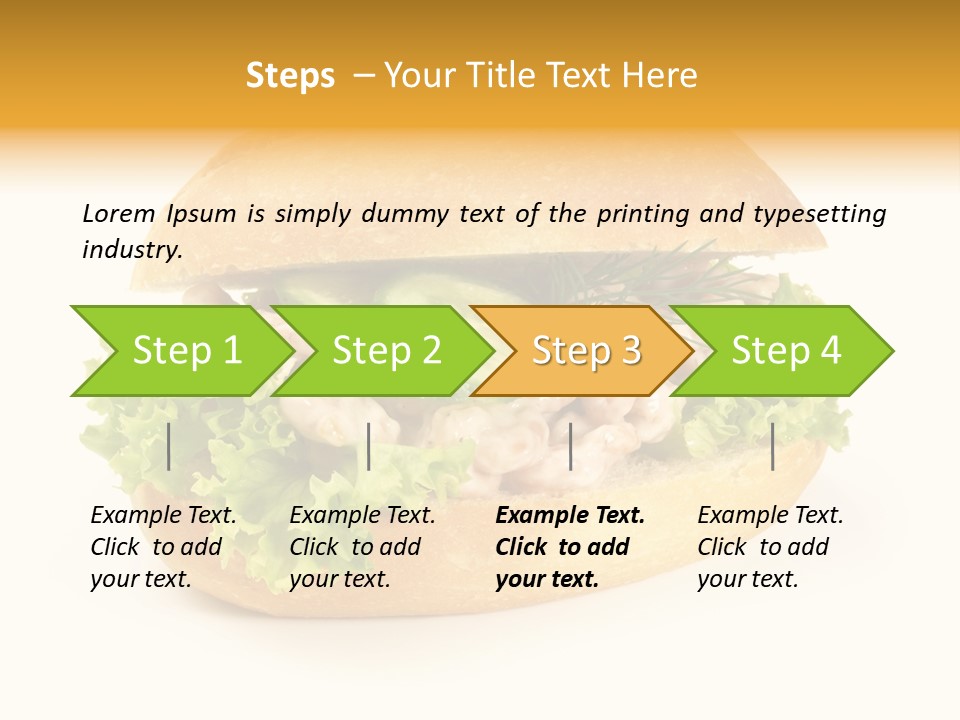 Salat Mayonaise Limonenmayonaise PowerPoint Template