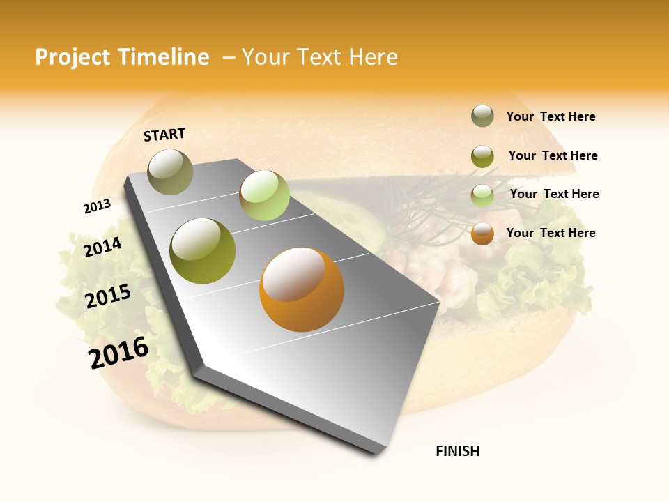 Salat Mayonaise Limonenmayonaise PowerPoint Template
