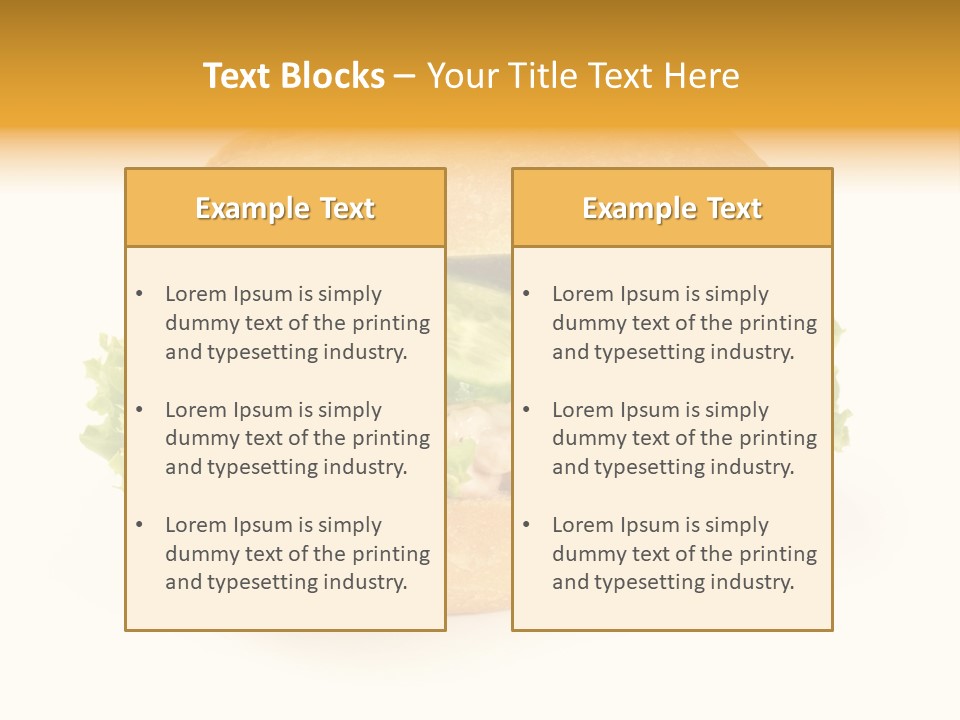 Salat Mayonaise Limonenmayonaise PowerPoint Template