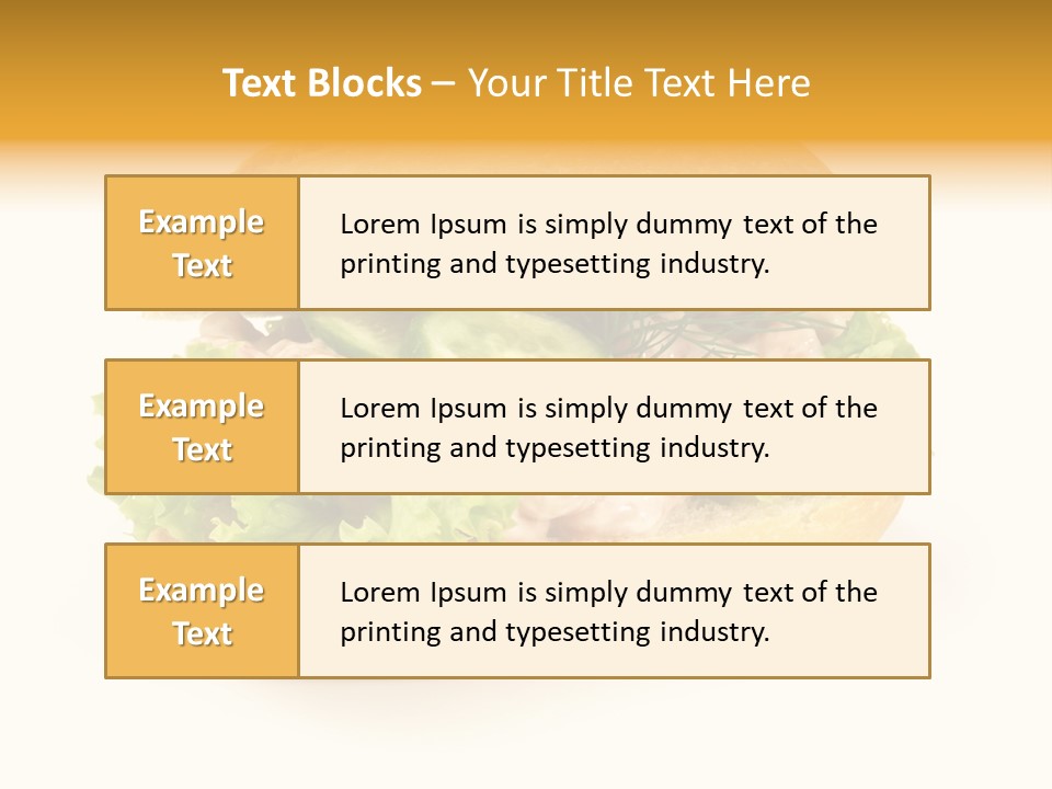 Salat Mayonaise Limonenmayonaise PowerPoint Template
