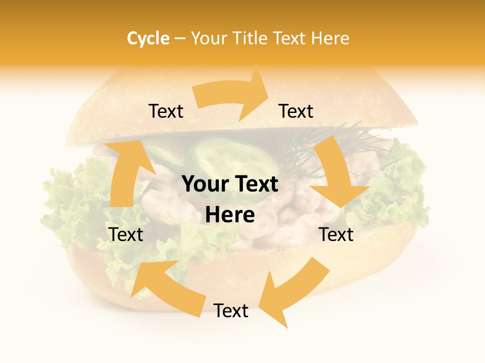 Salat Mayonaise Limonenmayonaise PowerPoint Template