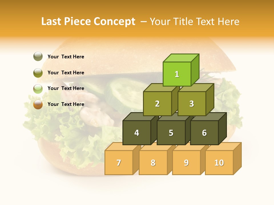 Salat Mayonaise Limonenmayonaise PowerPoint Template