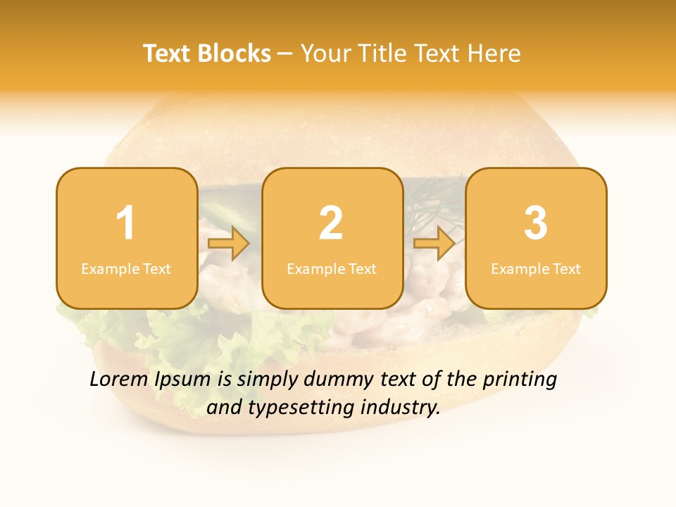 Salat Mayonaise Limonenmayonaise PowerPoint Template