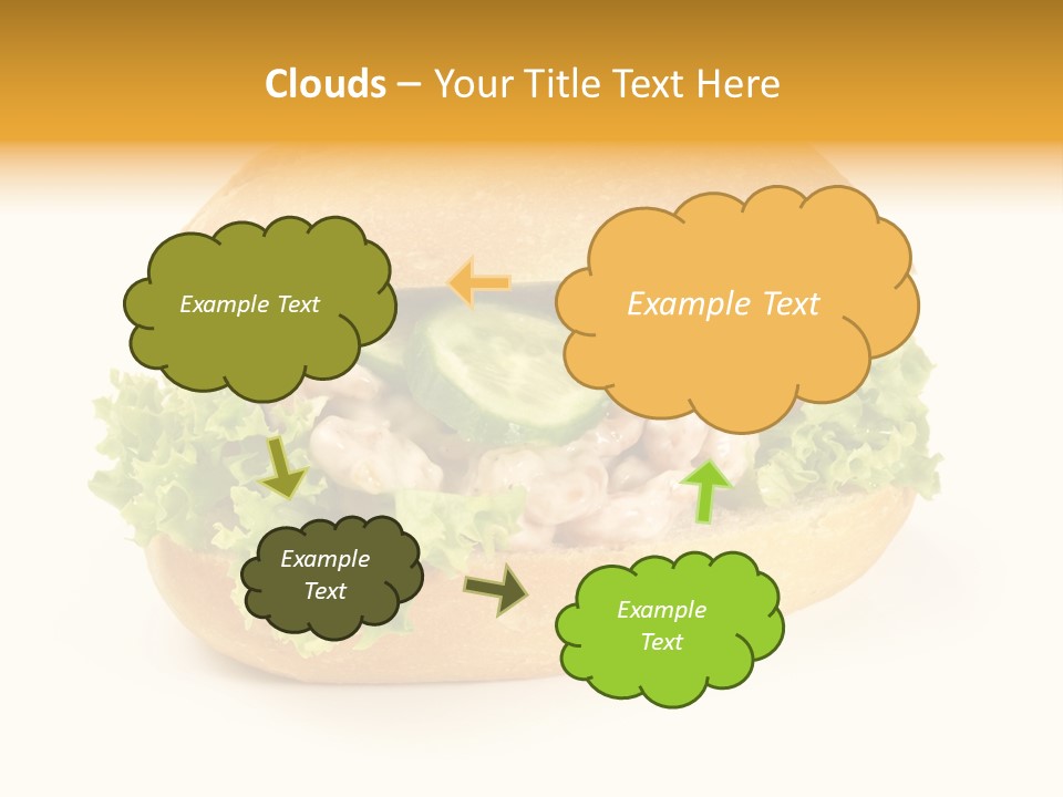 Salat Mayonaise Limonenmayonaise PowerPoint Template