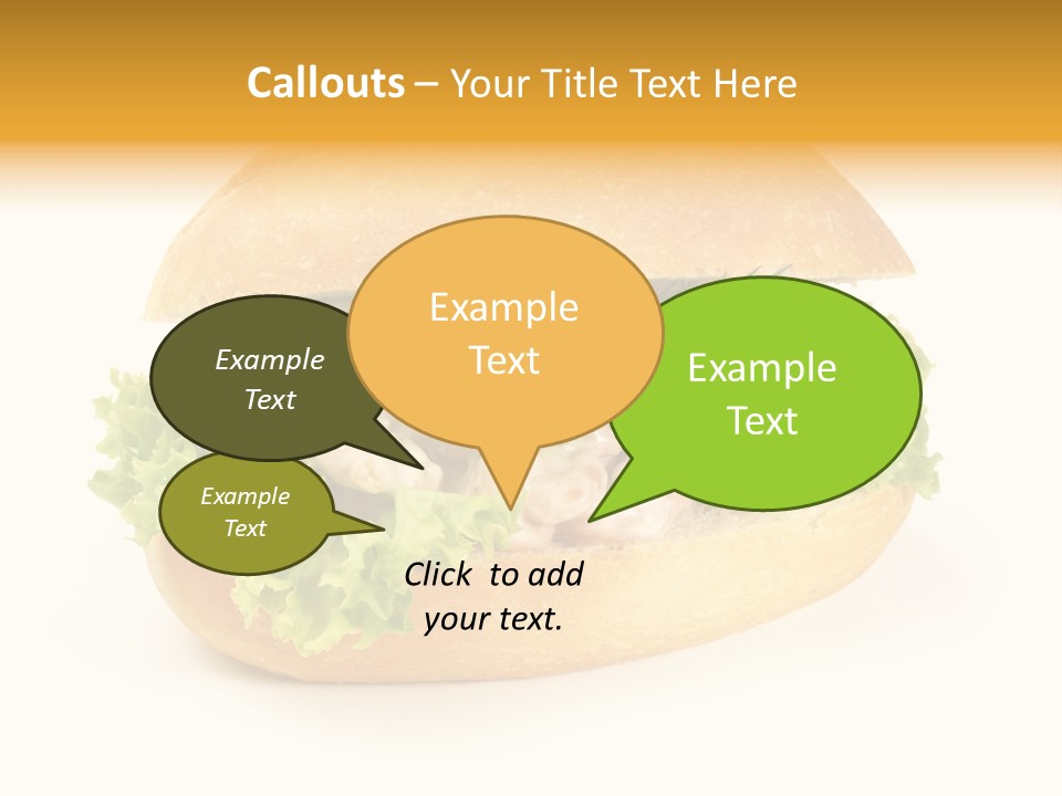 Salat Mayonaise Limonenmayonaise PowerPoint Template