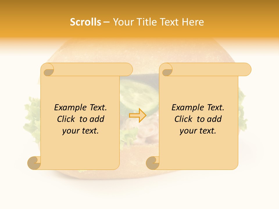 Salat Mayonaise Limonenmayonaise PowerPoint Template