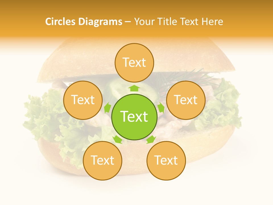 Salat Mayonaise Limonenmayonaise PowerPoint Template