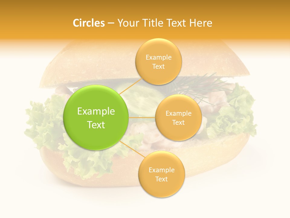 Salat Mayonaise Limonenmayonaise PowerPoint Template