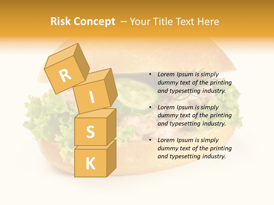 Salat Mayonaise Limonenmayonaise PowerPoint Template