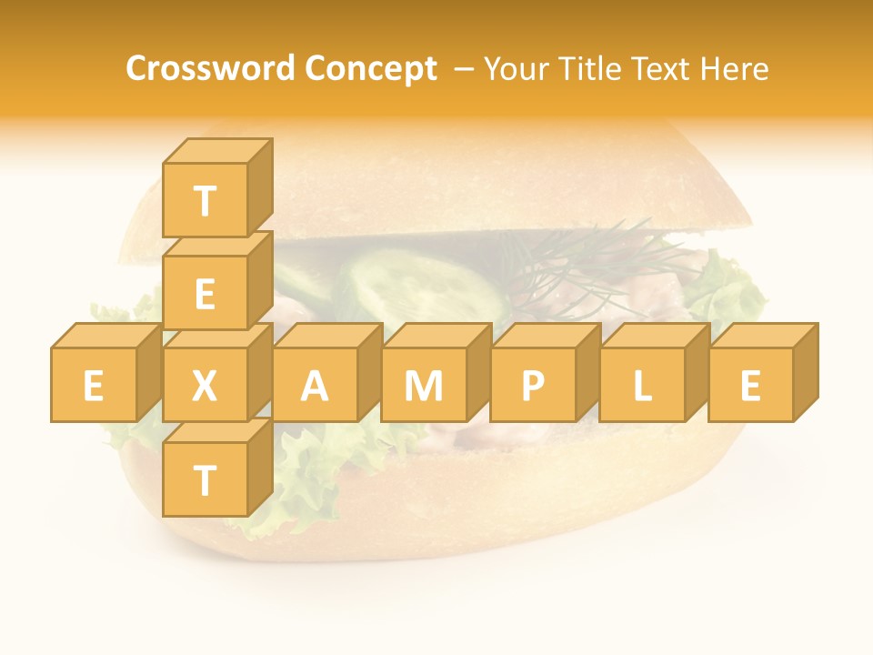 Salat Mayonaise Limonenmayonaise PowerPoint Template