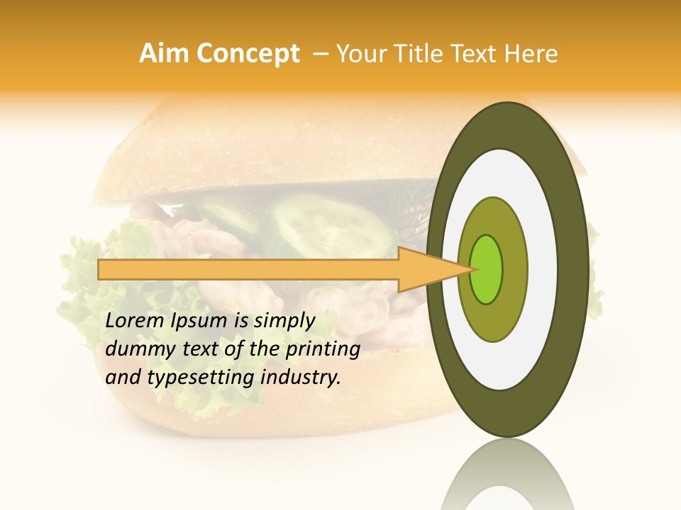 Salat Mayonaise Limonenmayonaise PowerPoint Template