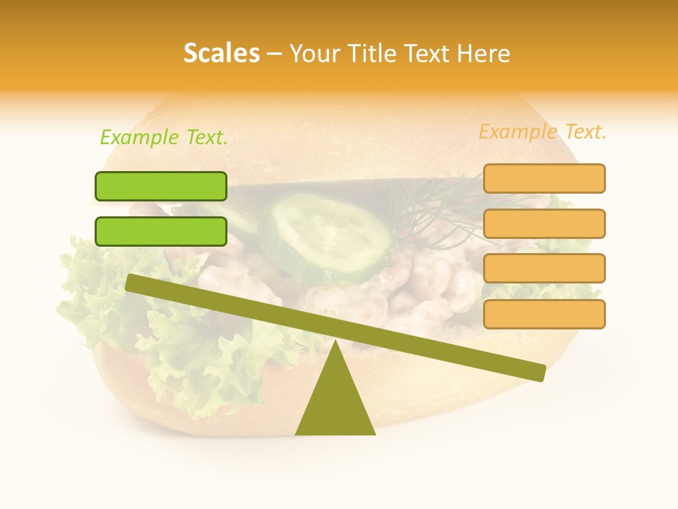 Salat Mayonaise Limonenmayonaise PowerPoint Template