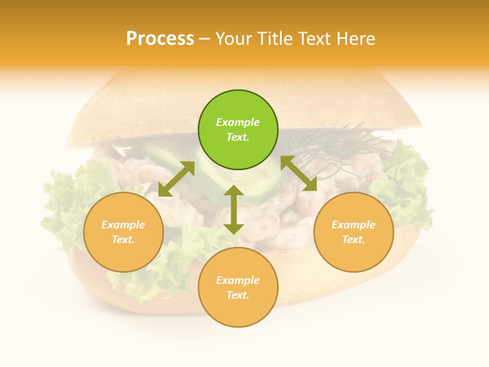 Salat Mayonaise Limonenmayonaise PowerPoint Template