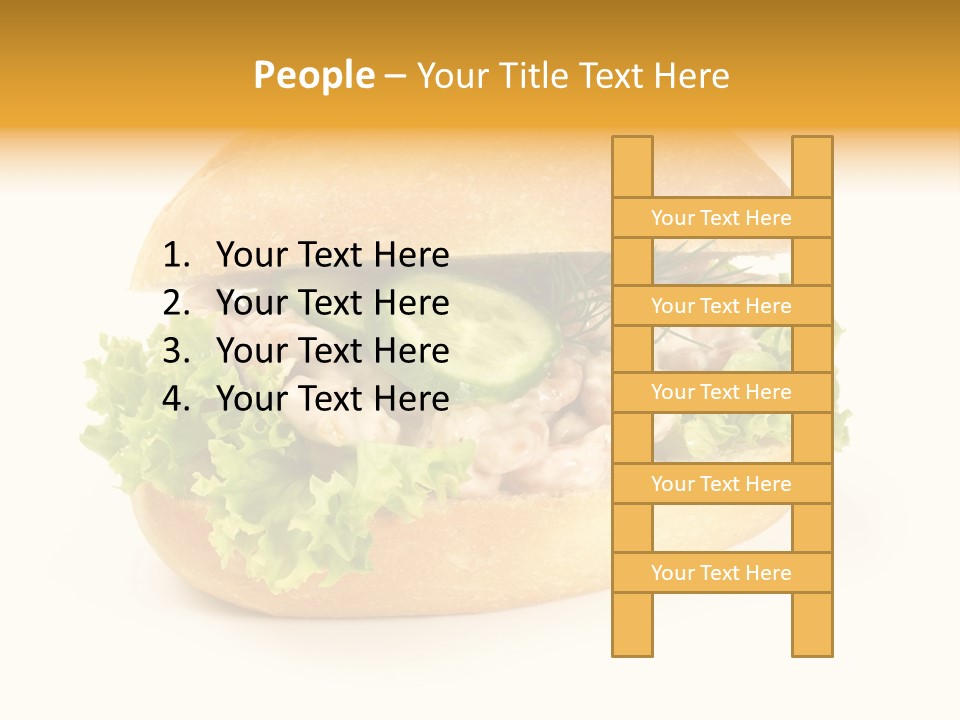 Salat Mayonaise Limonenmayonaise PowerPoint Template