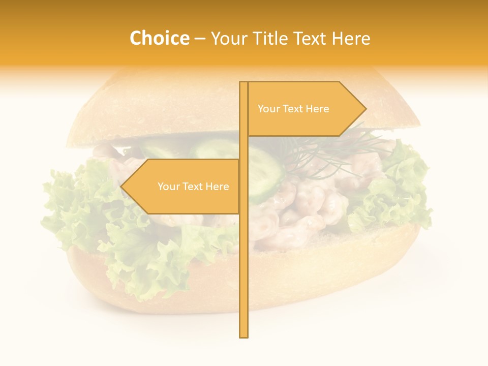 Salat Mayonaise Limonenmayonaise PowerPoint Template